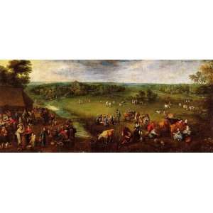   Jan Bruegel the Elder   24 x 10 inches   Flemish Da