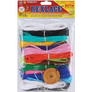   New   Rexlace Plastic Lacing 450 Feet Primary   662109 Toys & Games