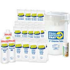 Pool Supplies Superstore Swimming Pool Chemical Pack 2  