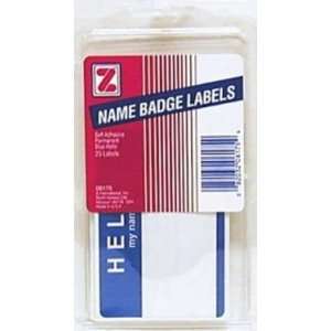  Avery Name Badge Labels Blue, 2 Count (6 Pack) Health 