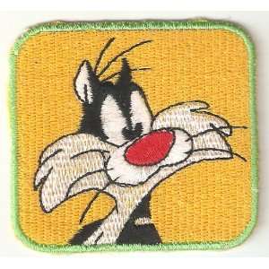 Sylvester Cat Embroidered Looney Tunes Iron On / Sew On Patch