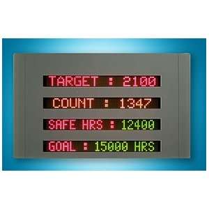   Programmable Multi Color LED Sign Display 22 x 36