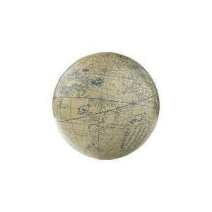  Authentic Models GL117 Mercator Sphere in Ivory/Blue 