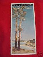 German Guide Book BRANDERBURG 1936 11th Olympic Games  