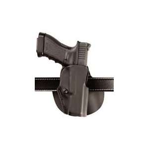  Safariland Open Top Paddle Holster   Plain Black, Right 
