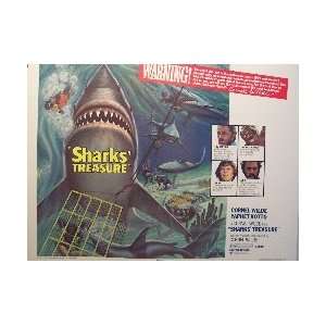  SHARKS TREASURE (HALF SHEET) Movie Poster