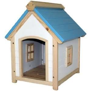  Blue Cozy Cottage Dog House