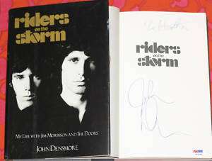 Riders on the Storm by John Densmore SIGNED PSA/DNA 1st 9780385300339 