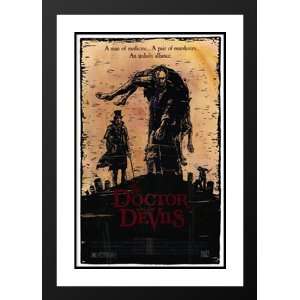  The Doctor and The Devils 20x26 Framed and Double Matted 