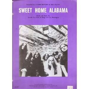  Sheet Music Sweet Home Alabama Lynyrd Skynyrd 217 