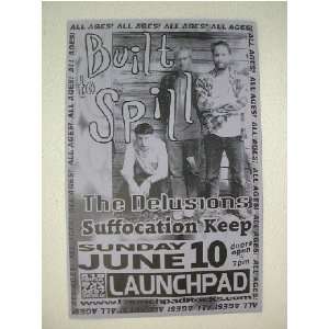  Built to Spill The Delusions Launchpad Handbill Poster 