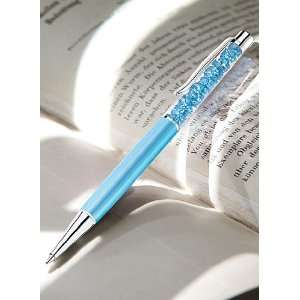  Swarovski Crystalline Ballpoint Pen, Aquamarine Office 