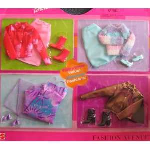  Barbie Sensational Styles Fashion Avenue Clothes 