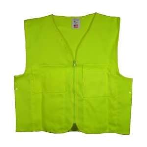 Surveyors Vest Lime Plain  5XL  Industrial & Scientific