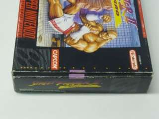 Super Nintendo SNes Street Fighter II Turbo Game In Box 013388130061 