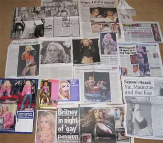 BRITNEY SPEARS UK clippings / cuttings  
