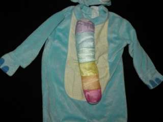   , super soft blue Baby Elephant costume from Rubies in size 6 12 mo