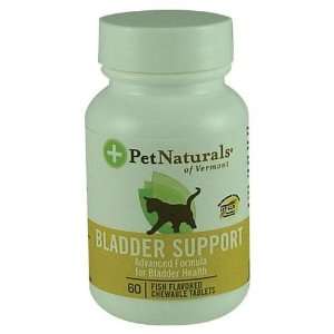 Pet Naturals of Vermont Bladder Support For Cats   60 Chewable Tablets 
