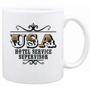New  Usa Hotel Service Supervisor   Old Style  Mug Occupations 