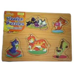  Forever Toys Wooden Puzzles Cats Toys & Games