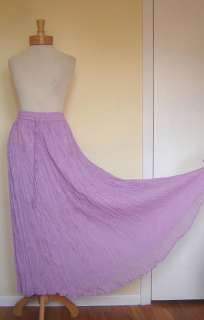 Broomstick Cotton SKIRT, Gorgeous; PaleMagenta_New  