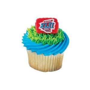  NFL Super Bowl XLII Ring Cupcake Ring Top Kitchen 