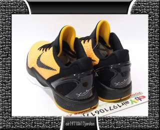 Nike Zoom Kobe VI 6 X Bruce Lee Tour Yellow Black Edition US 7~12 pop 
