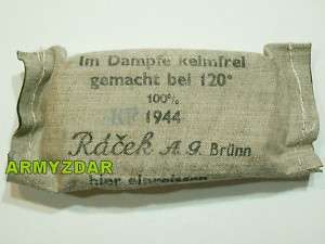 WW2 German dressing   Ráček A. G. Brünn 1944  