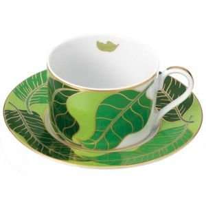  Lynn Chase Designs Gold Leaf Cup Only 6 oz Dinnerware 