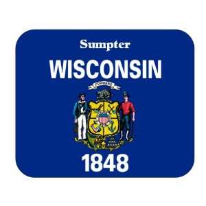  US State Flag   Sumpter, Wisconsin (WI) Mouse Pad 