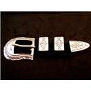   New Old Stock Sterling Silver Ranger Cowboy Belt Buckle   4a  