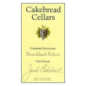  2008 Cakebread Benchland Select Napa Cabernet 750ml 