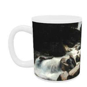   on canvas) by Alexandre Calame   Mug   Standard Size