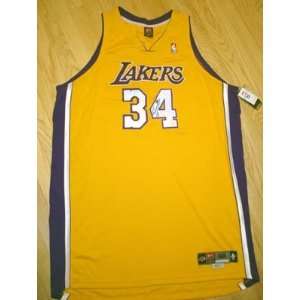  Shaquille ONeal Autographed Jersey   with Shaq 