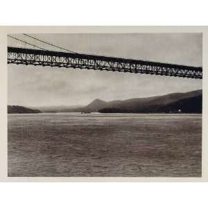  1927 Bridge Hudson River Sugarloaf Manitou New York 