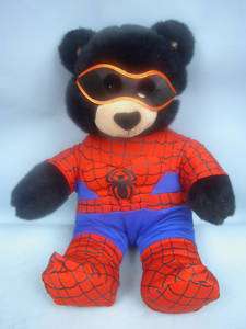 18 Spiderman Bear by Build A Bear Discontinued Outfit  
