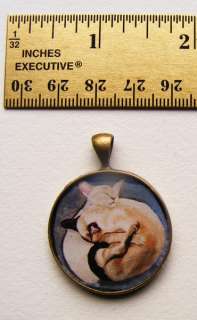   Cat Jewelry Art Necklace pendant christmas gift from handmade  