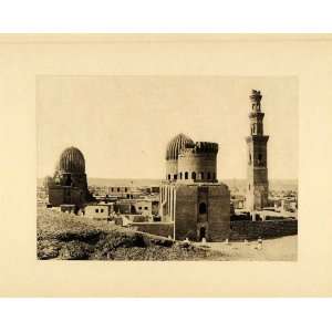  1904 Photogravure Mamluks Tombs Military Slave Caliphs 