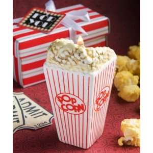  Movie Theater Popcorn Design Candles