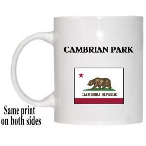  US State Flag   CAMBRIAN PARK, California (CA) Mug 