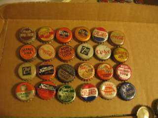FREE USA SHIPPING, 24 SODA CAPS, MANY / MOST ARE FROM PA., CLARION 