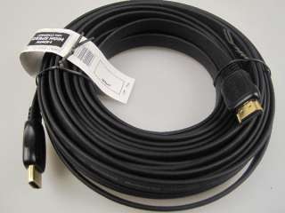 10M HDMI Gold Plated Flat Cable V1.4 High Speed 5412810133864  
