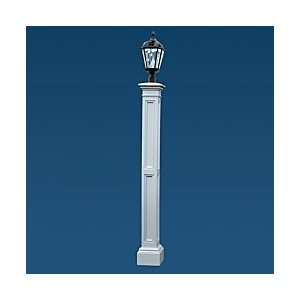  Victorian Solar Lamp + Williamsburg Lamppost with Mount 