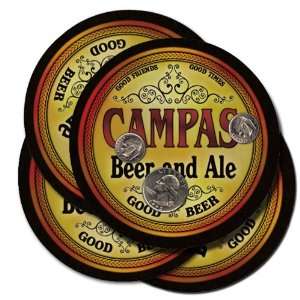  Campas Beer and Ale Coaster Set