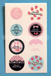 Sweet Strawberry Lolita & Lace Letter Set ~ Victorian Style Japanese 