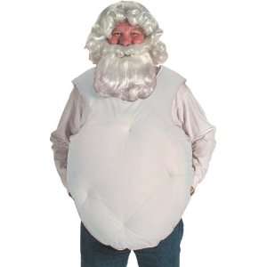    White Santa Claus Belly Suit Stuffer