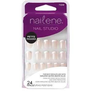  Nailene Nail Studio Nails, Petite Size, 24 ct. Health 