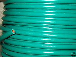 MTW 4 AWG GAUGE GREEN STRANDED COPPER WIRE 100  