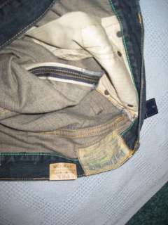 Polo Ralph Lauren Selvedge Raw Line 018 Slim Straight Fit Denim Jeans 