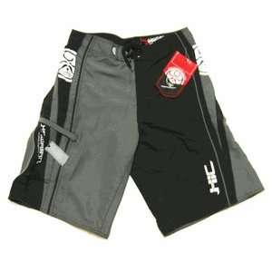  HIC Domino Charcoal Board Shorts Size 30 Sports 